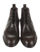 The Row Grand Leather Lace-Up Boots