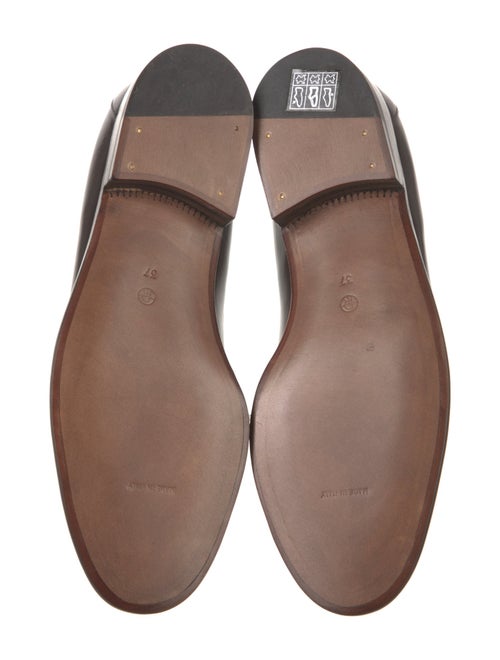 The Row Grand Leather Lace-Up Boots