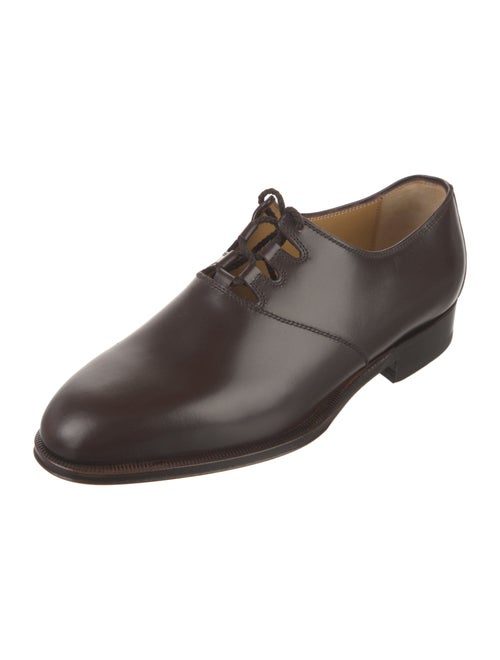 The Row Grant Ghillie Leather Oxfords