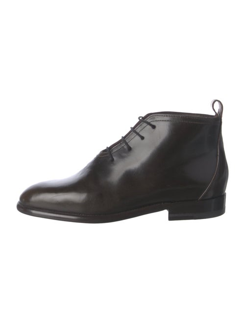 The Row Grant Leather Oxfords