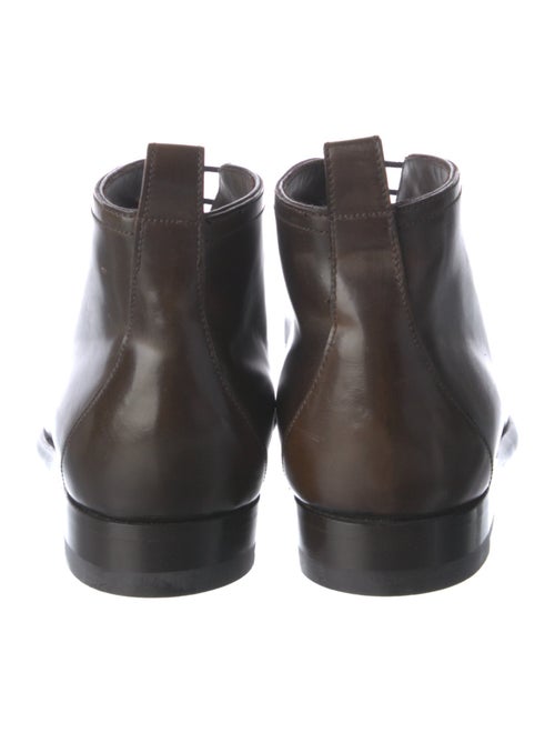 The Row Grant Leather Oxfords