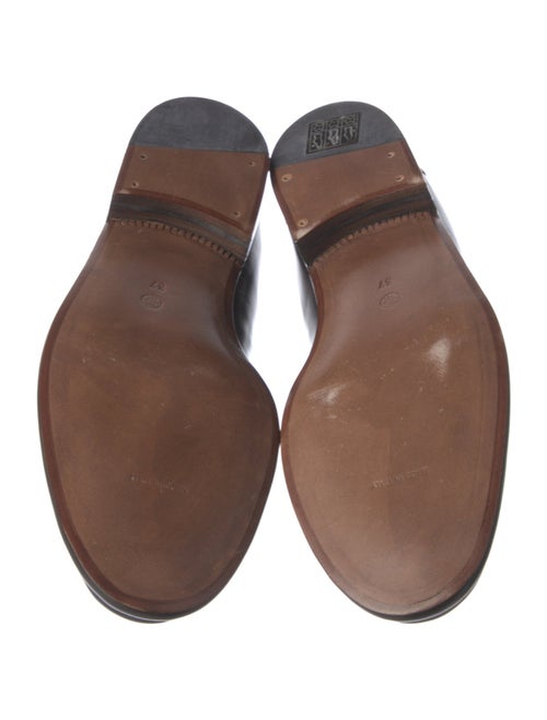 The Row Grant Leather Oxfords