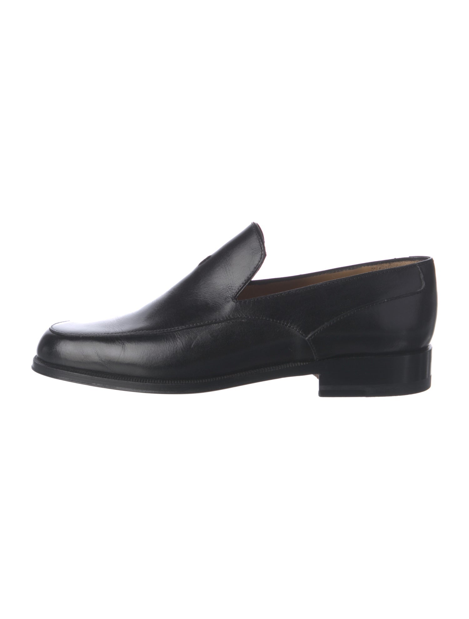 The Row Enzo Leather Loafers