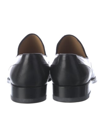 The Row Enzo Leather Loafers