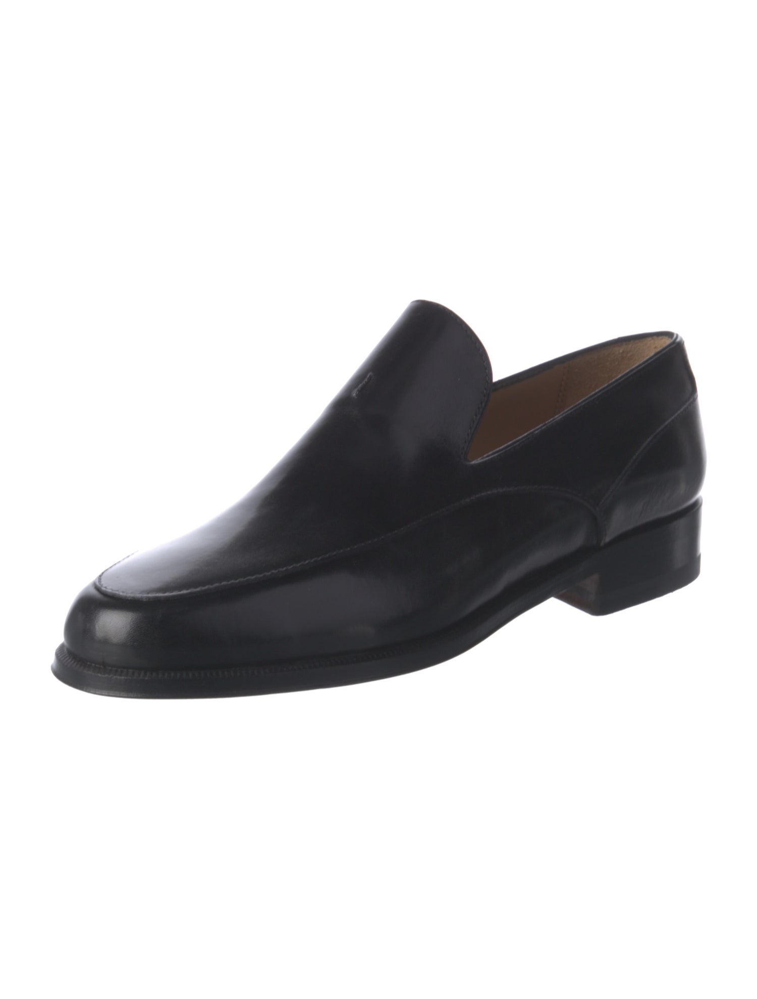 The Row Enzo Leather Loafers