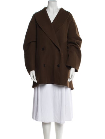 The Row Polli Virgin Wool Peacoat