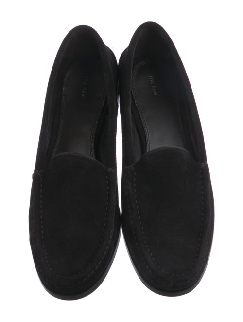 The Row Ruth Suede Loafers
