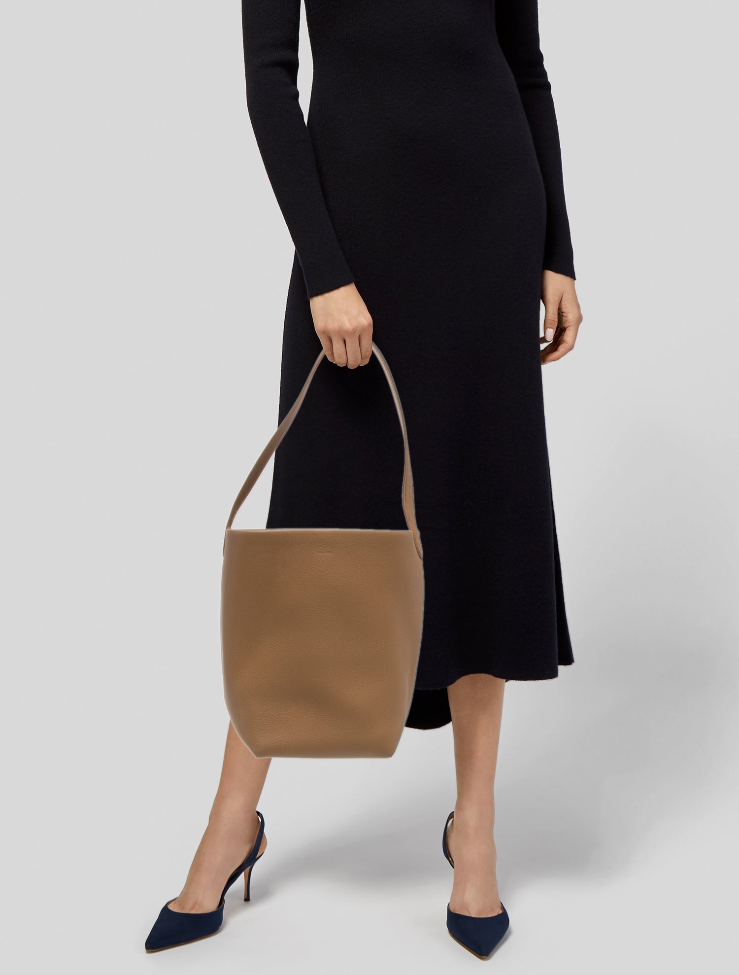 The Row Leather N/S Park Small