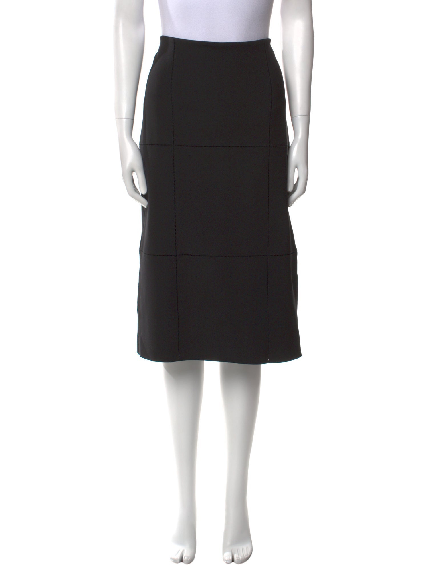 The Row Lasercut Accents Knee-Length Skirt