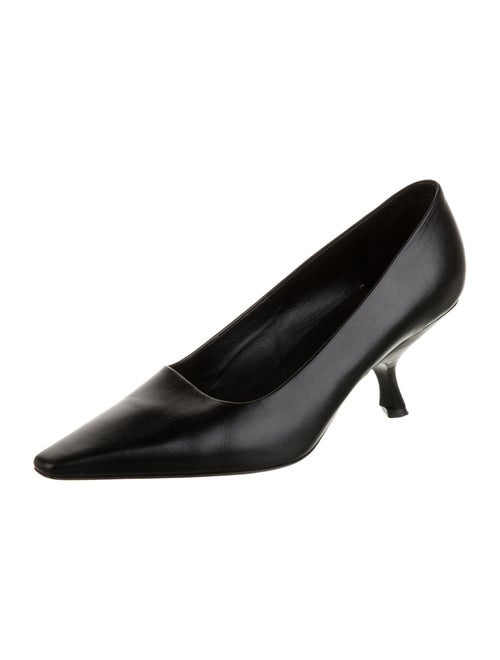 The Row Kitten Calfskin Pumps