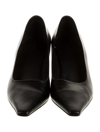 The Row Kitten Calfskin Pumps
