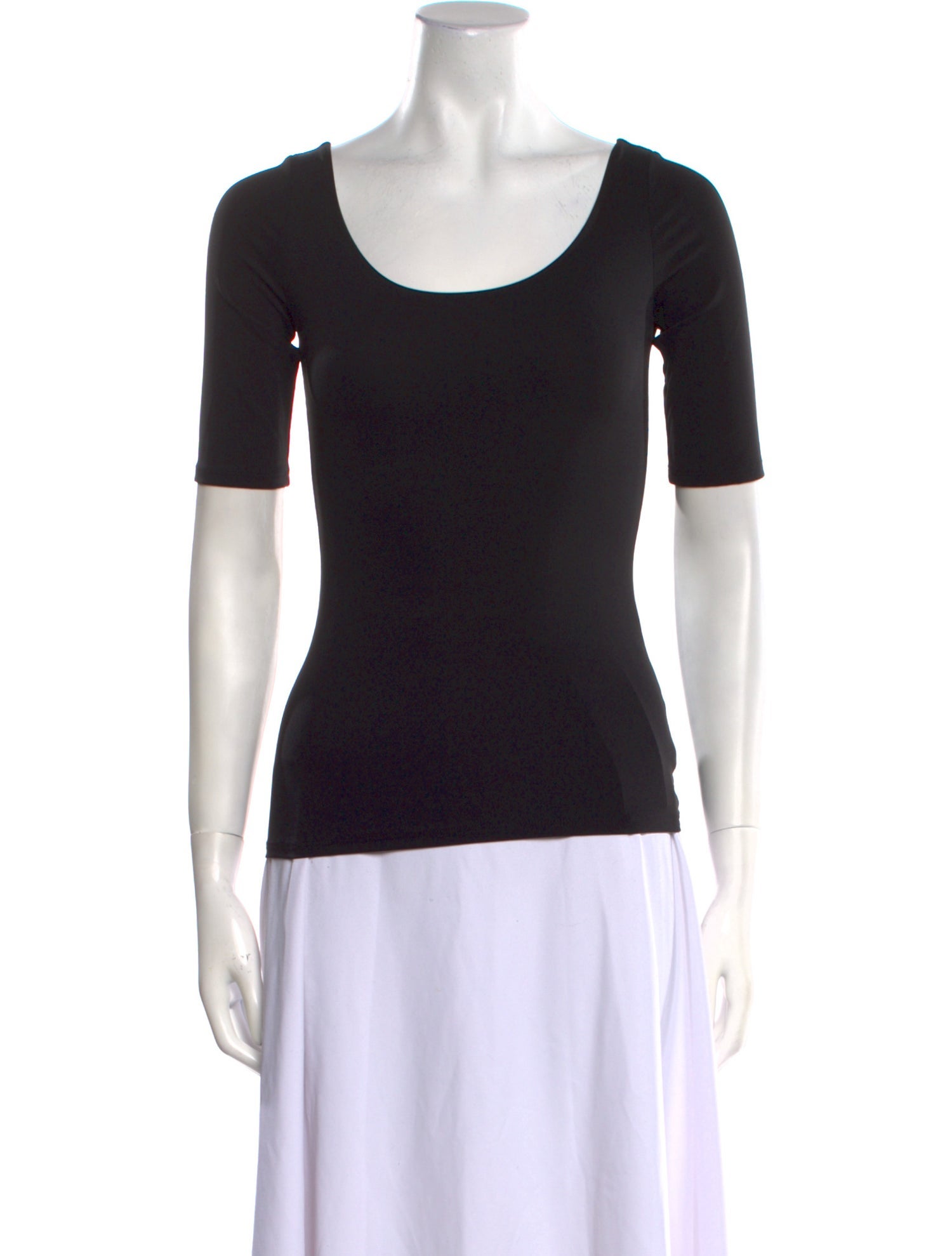 The Row Scoop Neck Short Sleeve T-Shirt