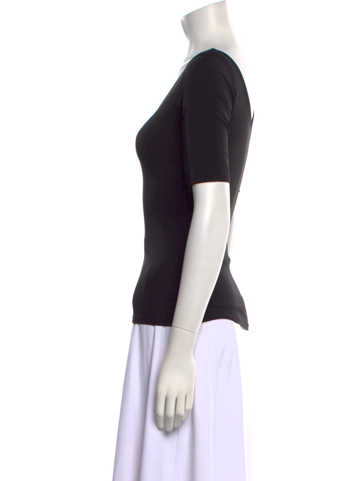 The Row Scoop Neck Short Sleeve T-Shirt