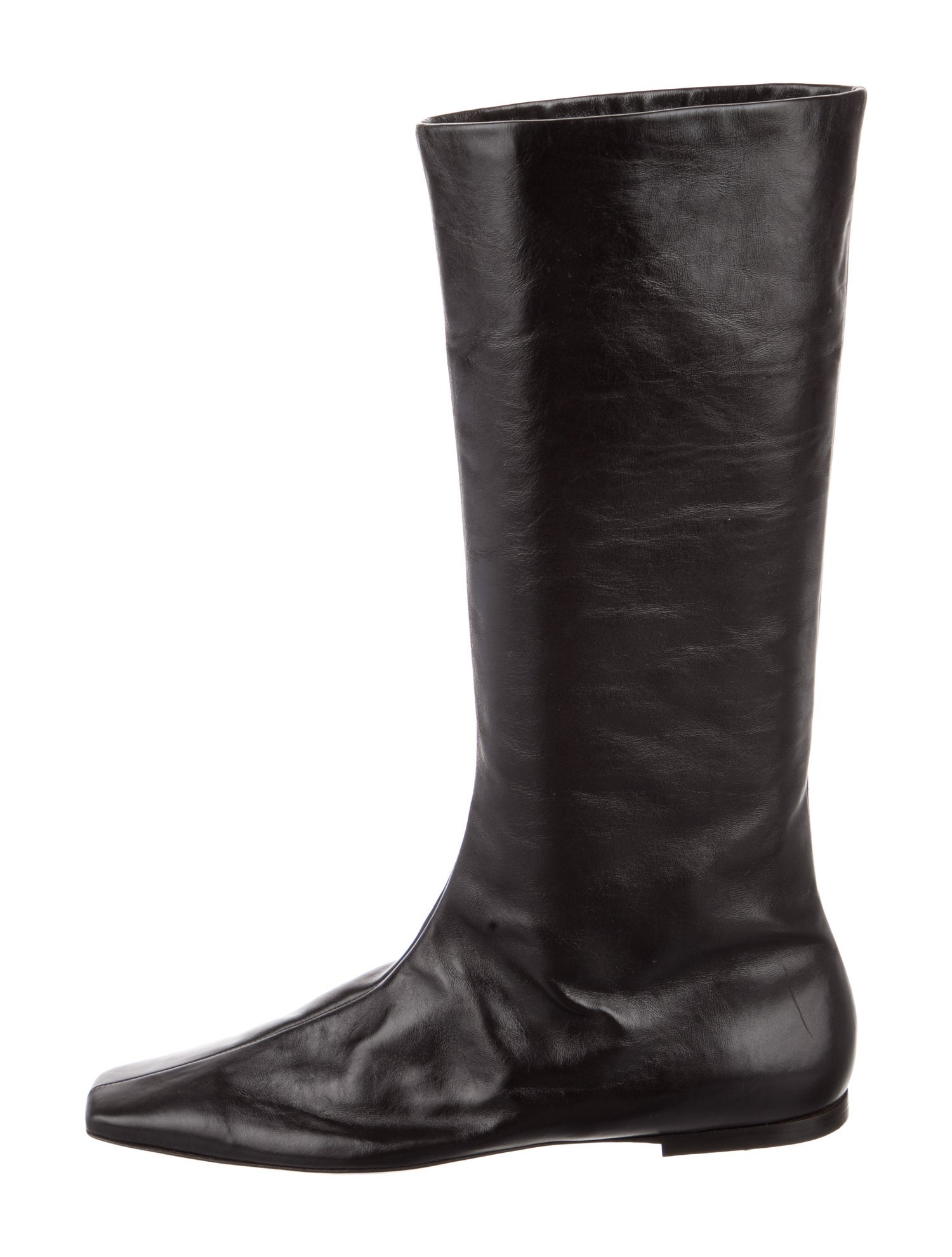 The Row Bette Leather Riding Boots