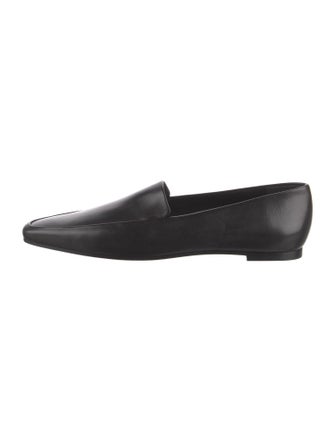 The Row Minimal Leather Loafers