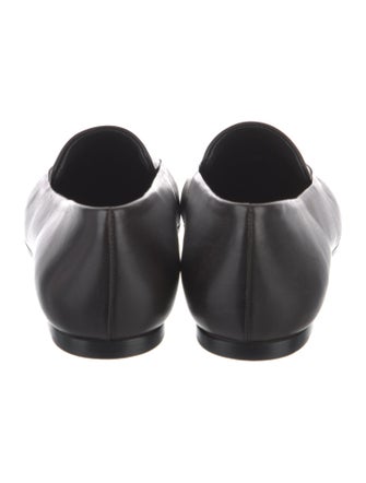 The Row Minimal Leather Loafers