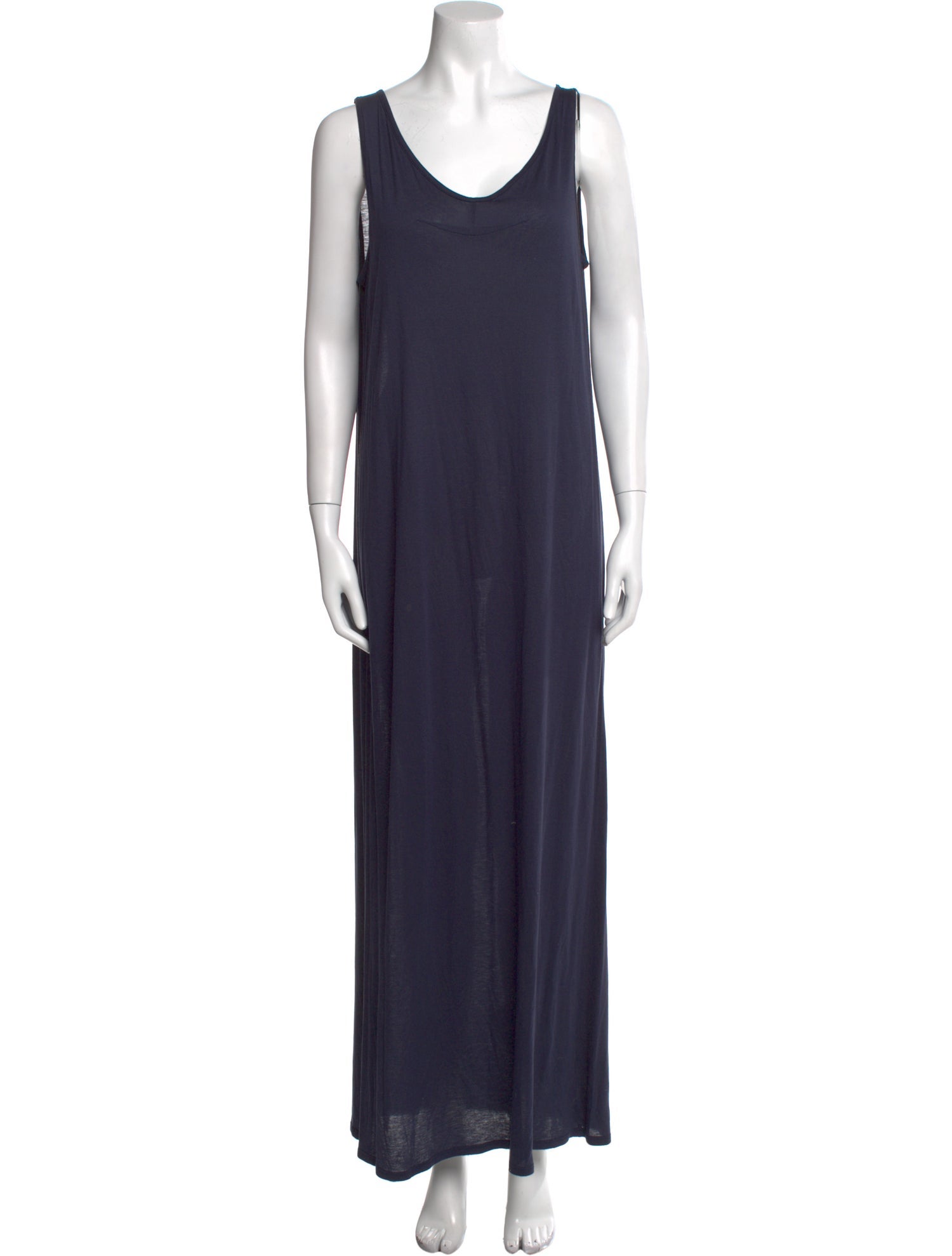 The Row Scoop Neck Long Dress