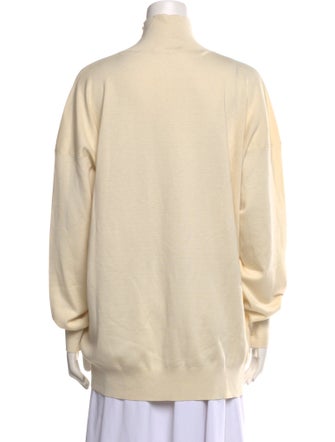 The Row Silk Turtleneck Sweatshirt