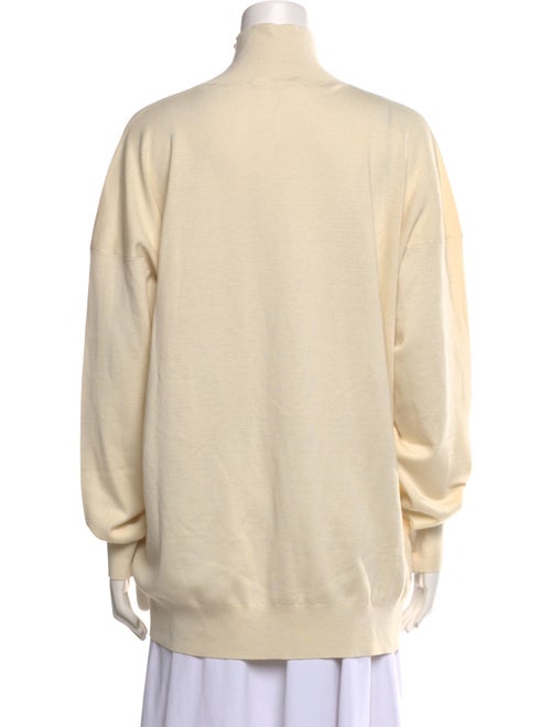 The Row Silk Turtleneck Sweatshirt