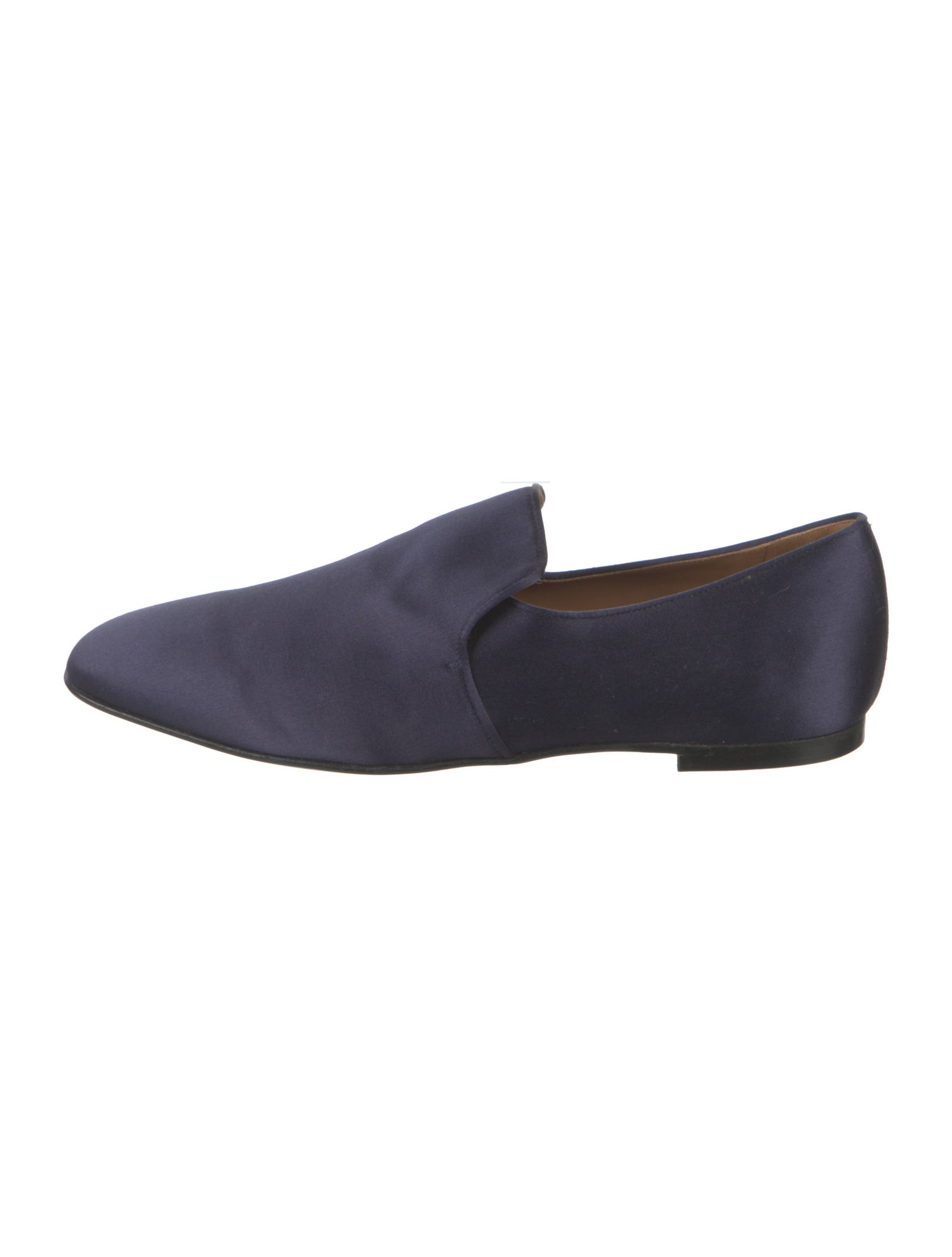 The Row Satin Loafers