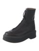The Row Zipped 1 Leather Combat Boots