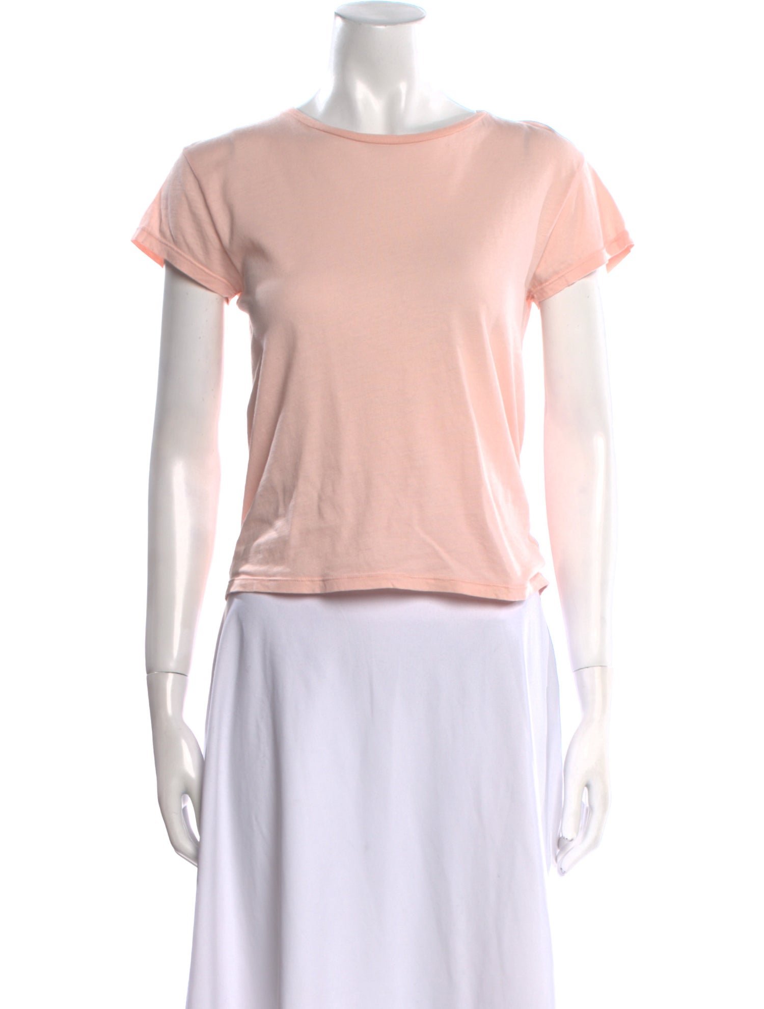 The Row Scoop Neck Short Sleeve T-Shirt