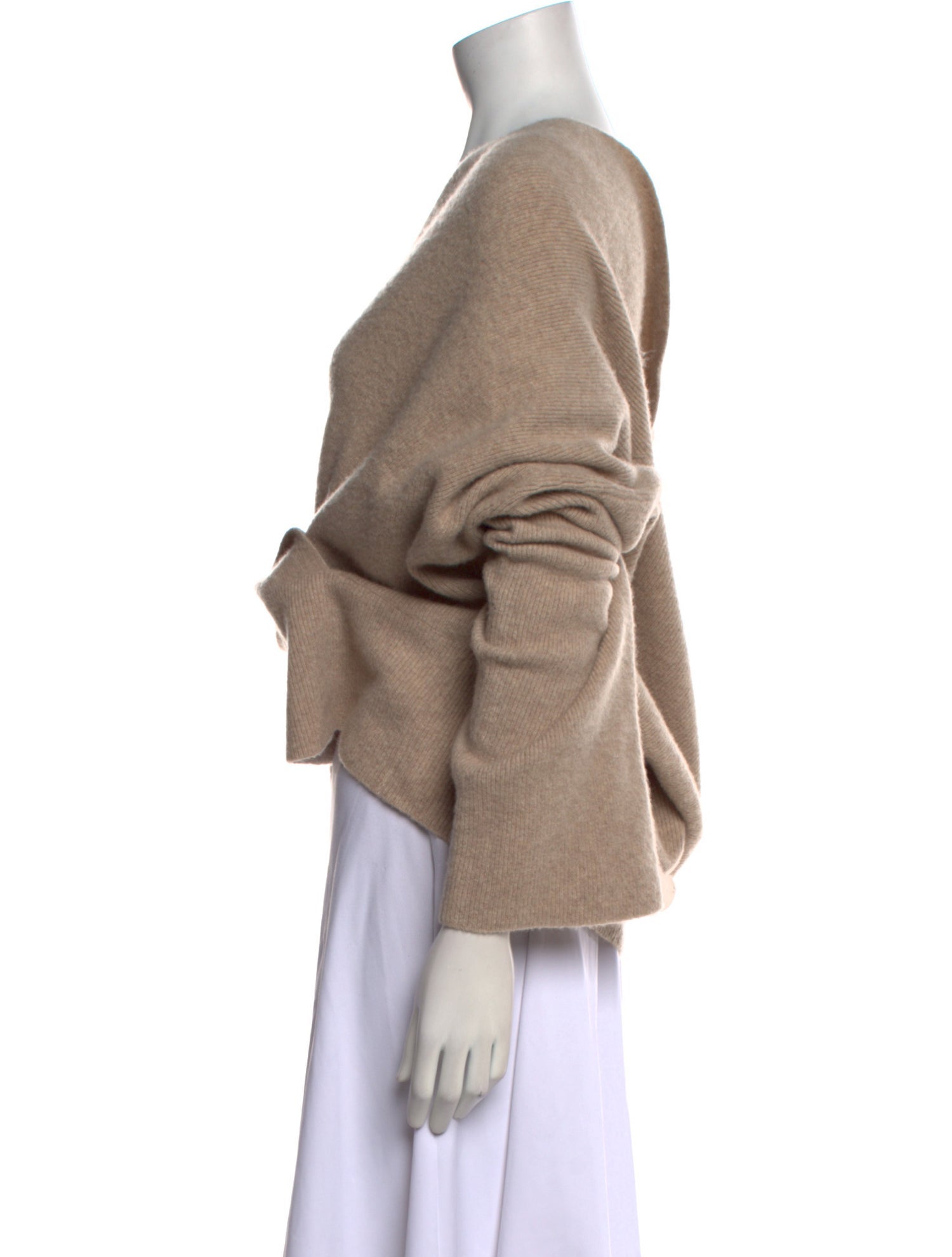 The Row Cashmere V-Neck Sweater