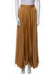 The Row Pleated Accents Long Skirt