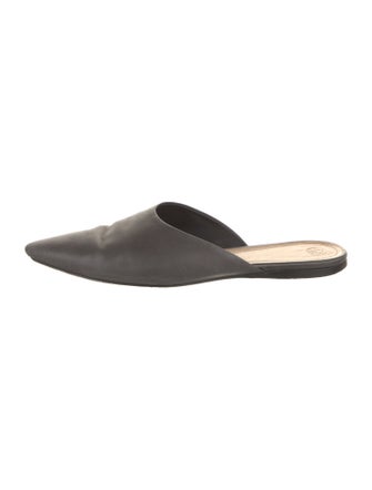 The Row Giacomo Leather Mules