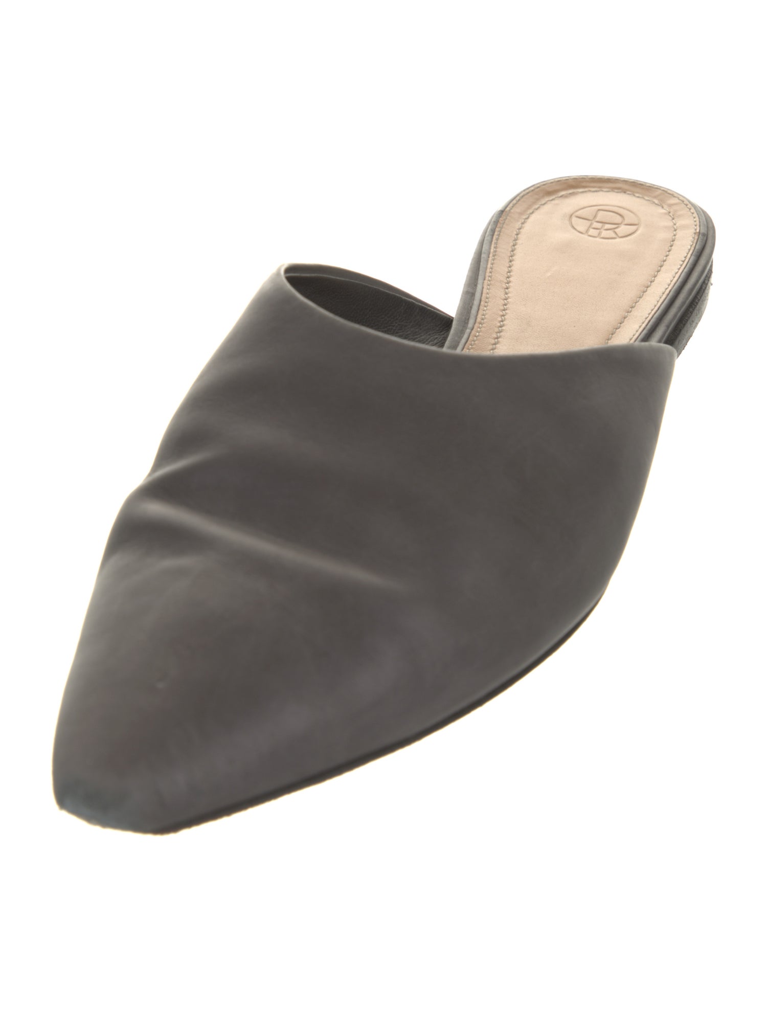 The Row Giacomo Leather Mules