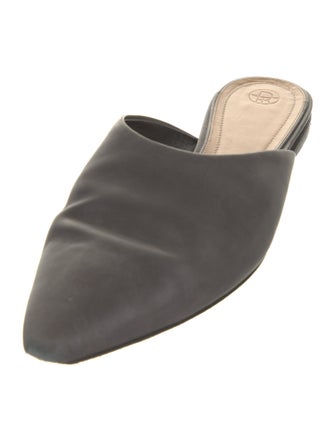 The Row Giacomo Leather Mules