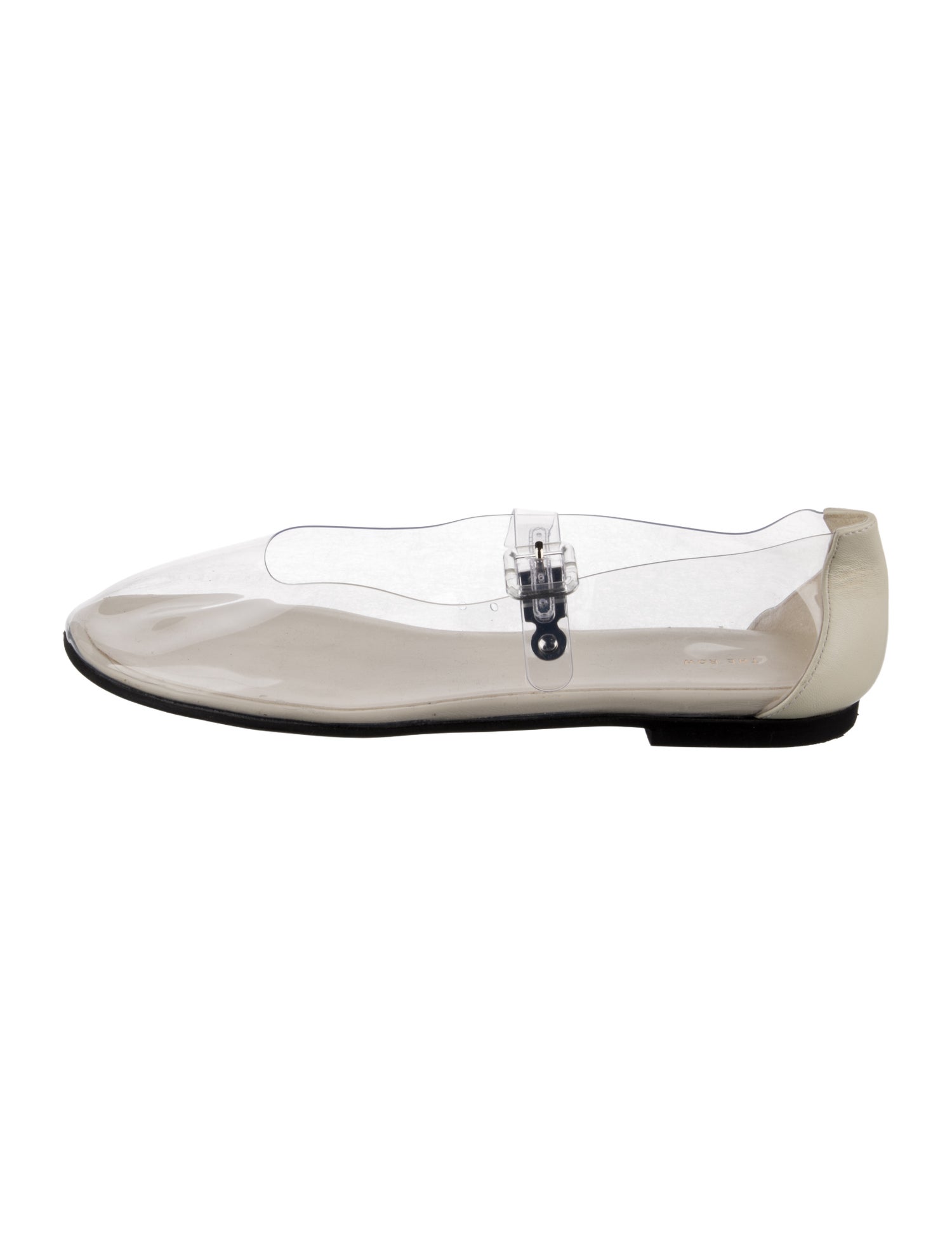 The Row PVC Mary Jane Flats