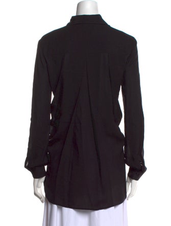 The Row Long Sleeve Button-Up Top