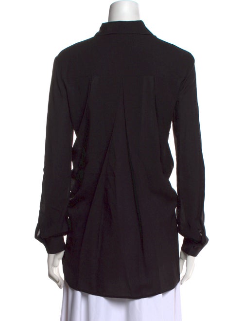 The Row Long Sleeve Button-Up Top