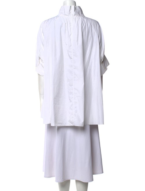 The Row Striped Mock Neck Tunic