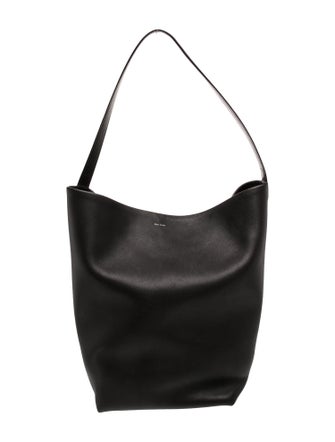 The Row Leather Large N/S Park Tote
