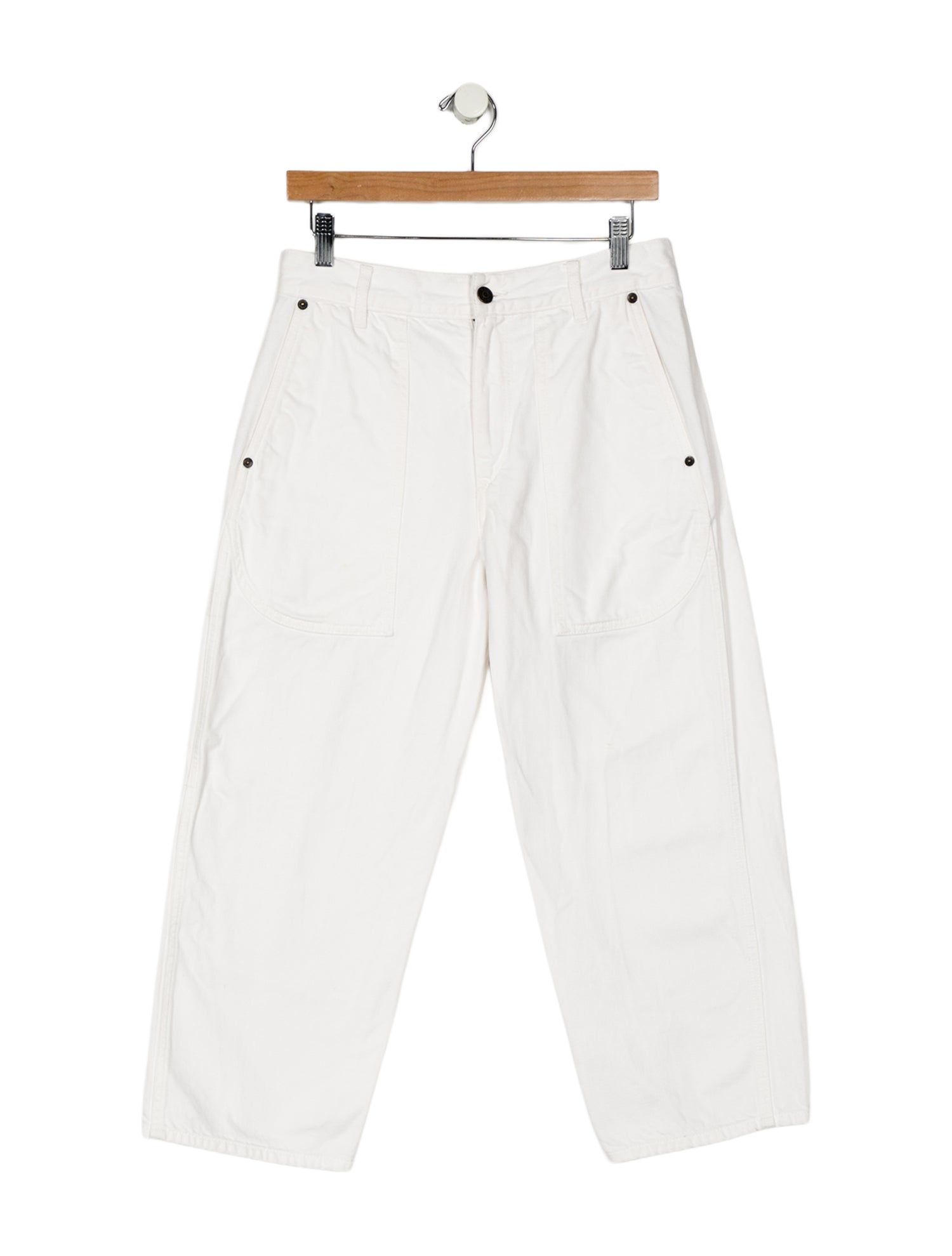 The Row High-Rise Wide Leg Jeans