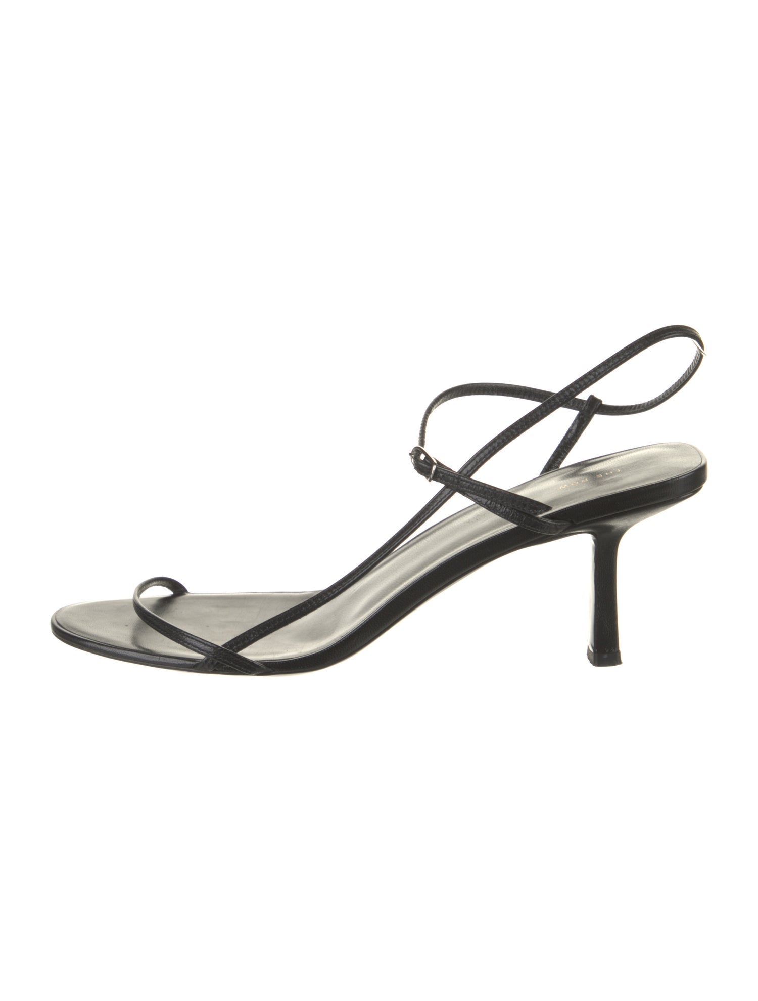 The Row Bare Leather Slingback Sandals