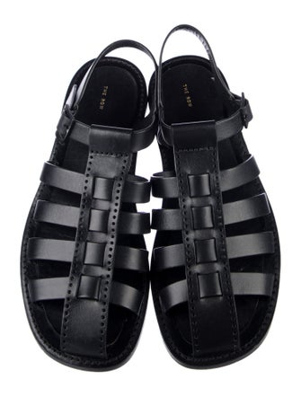 The Row Leather Gladiator Sandals