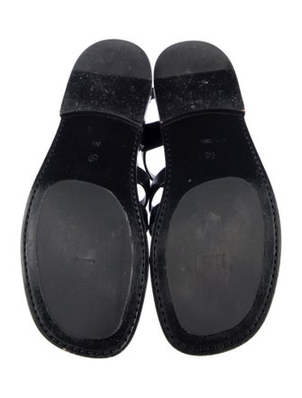 The Row Leather Gladiator Sandals
