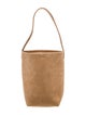 The Row Leather N/S Park Tote Small