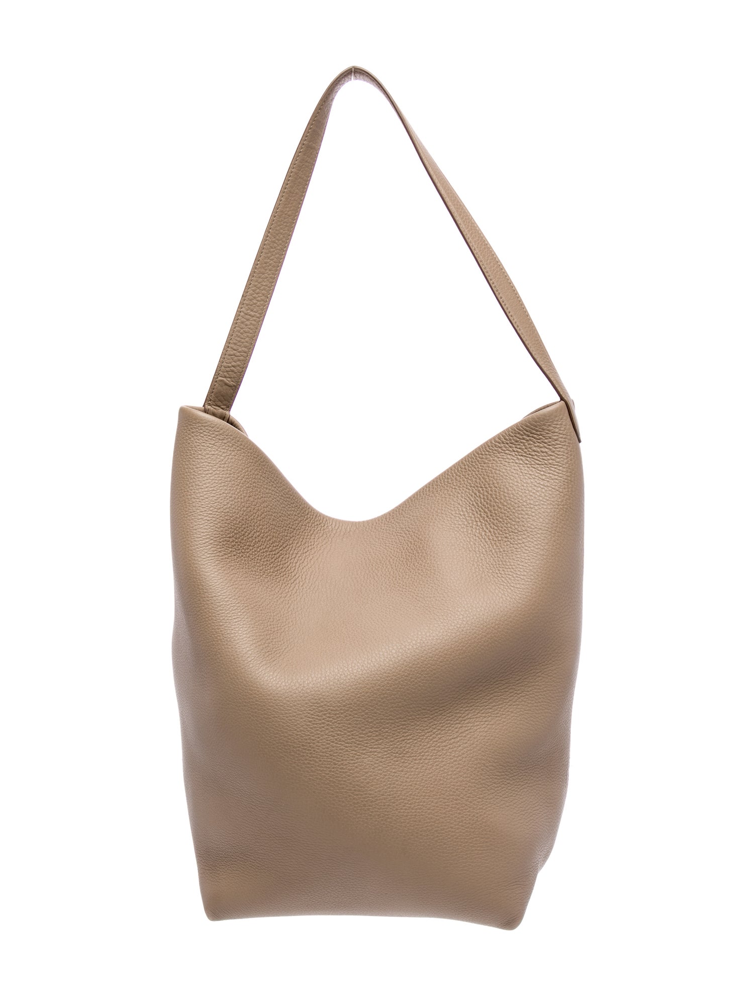 The Row Leather Large N/S Park Tote