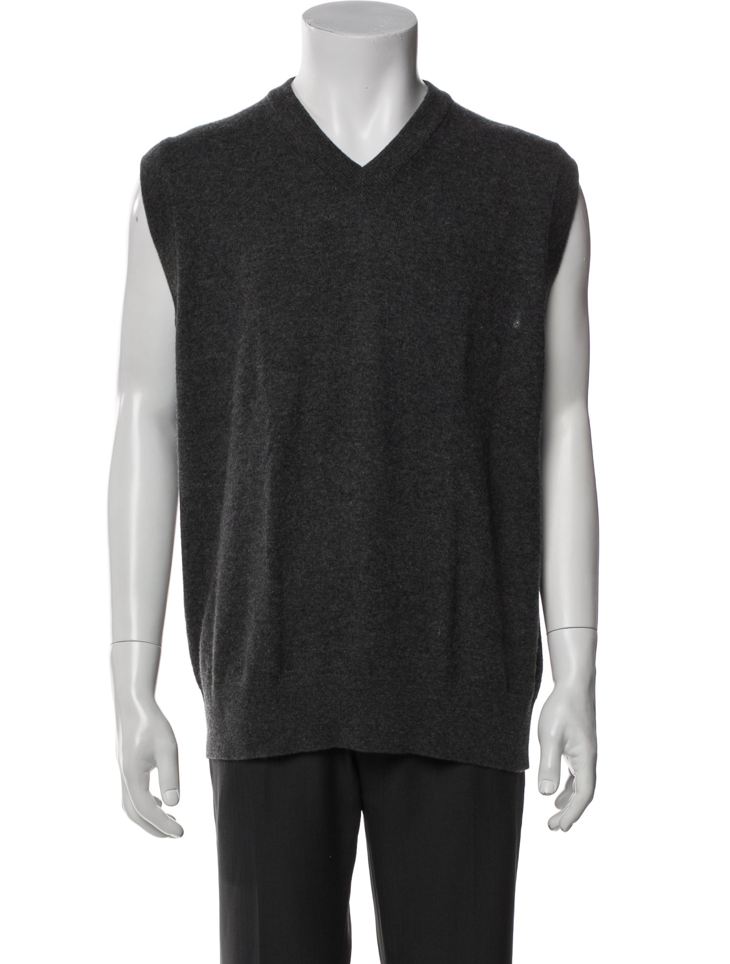 The Row Cashmere V-Neck Sweater Vest