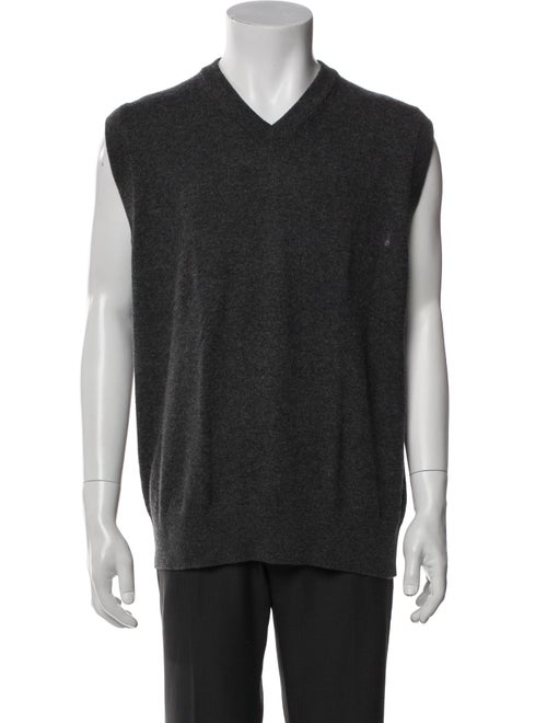 The Row Cashmere V-Neck Sweater Vest