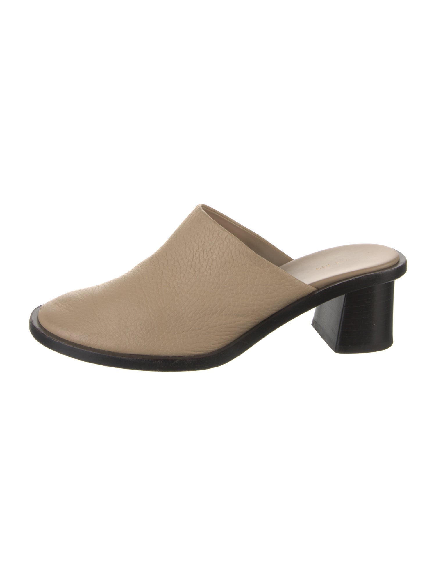 The Row Teatime Leather Mules