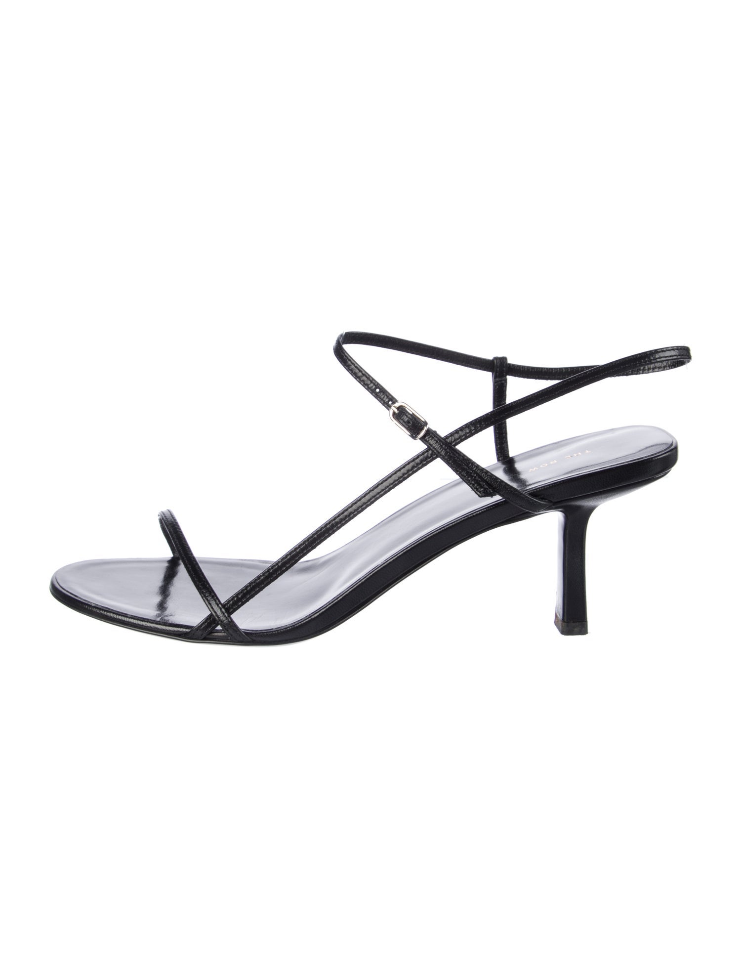 The Row Leather Slingback Sandals