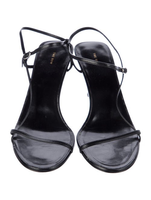The Row Leather Slingback Sandals