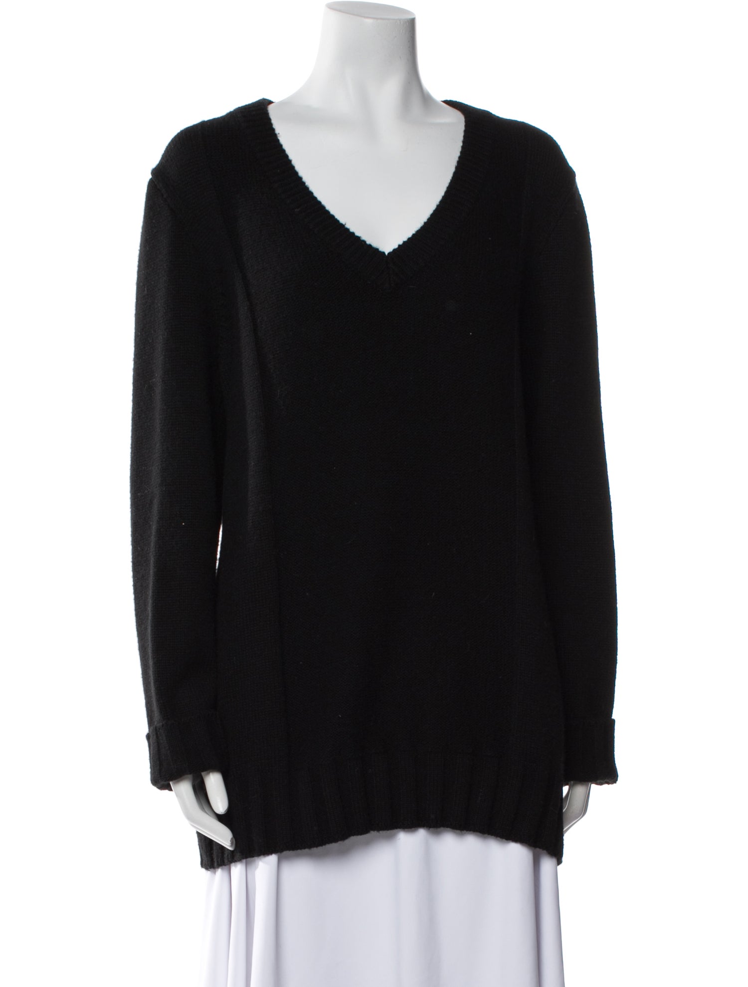 The Row Cashmere V-Neck Sweater