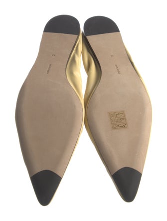 The Row Leather Ballet Flats