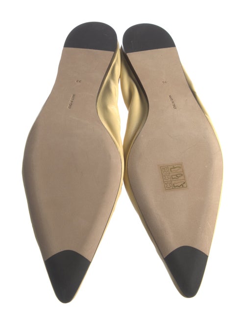 The Row Leather Ballet Flats